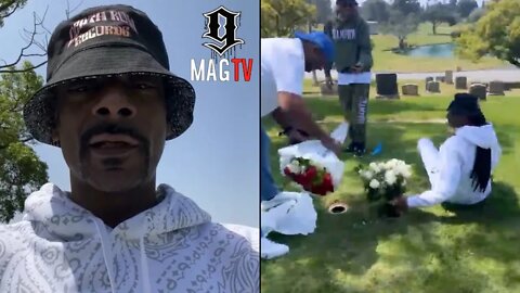 Snoop Dogg Visits Mom Beverly On Her C-Day! 🙏🏾