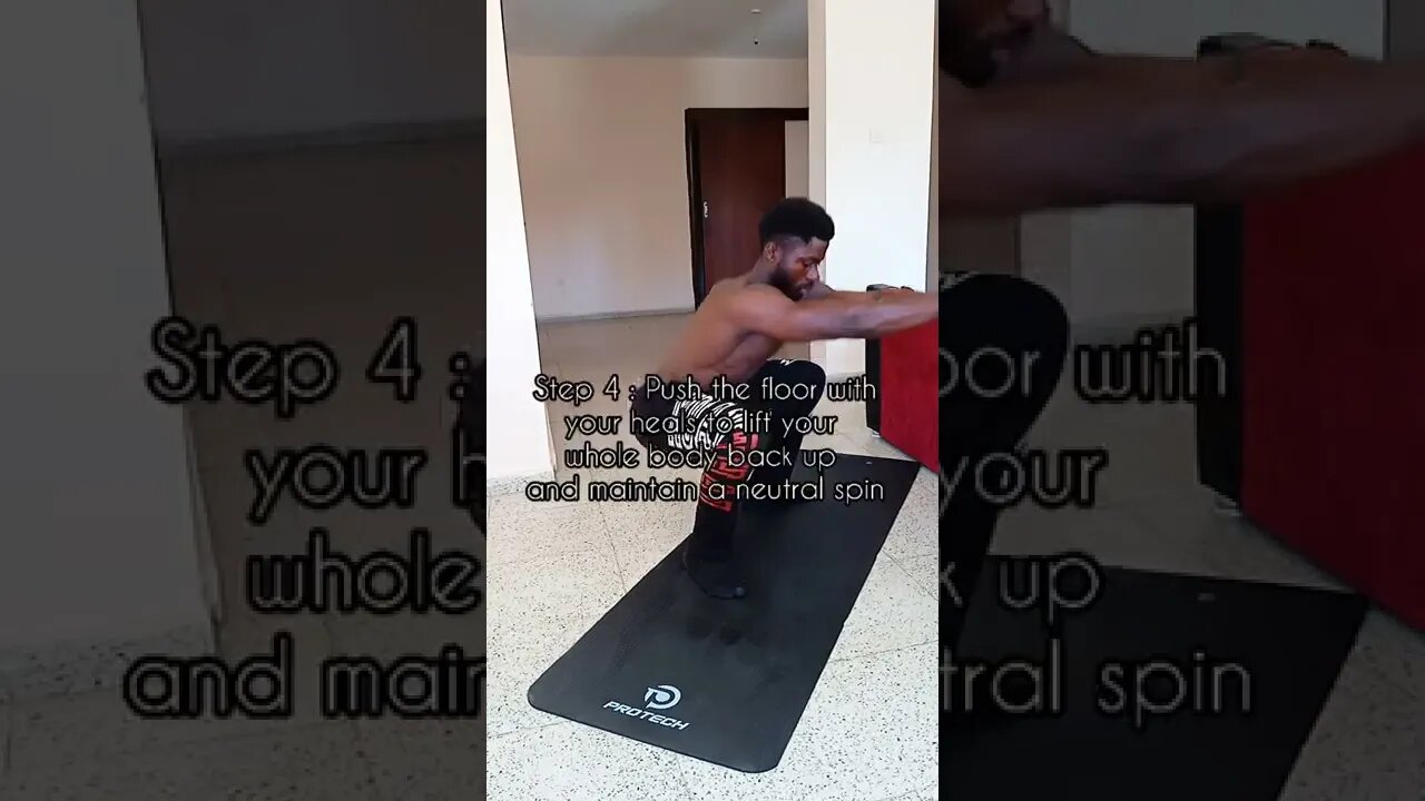 How To PERFORM A Bodyweight SQUAT Correctly