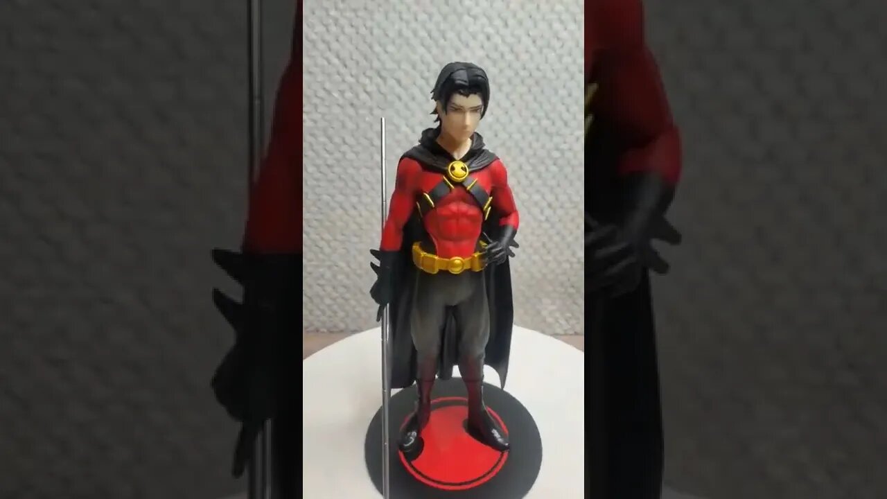 Den Knight Quickie: Kotobukiya Ikemen Red Robin #batman #comicbooks #collection #unboxing #review