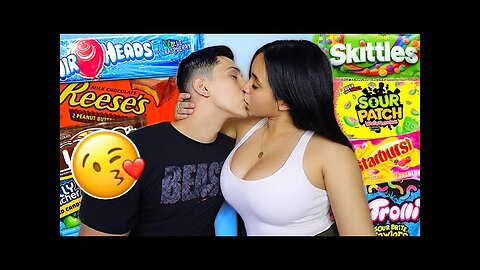 CANDY KISSING CHALLENGE!! **Gets crazy** pt.1