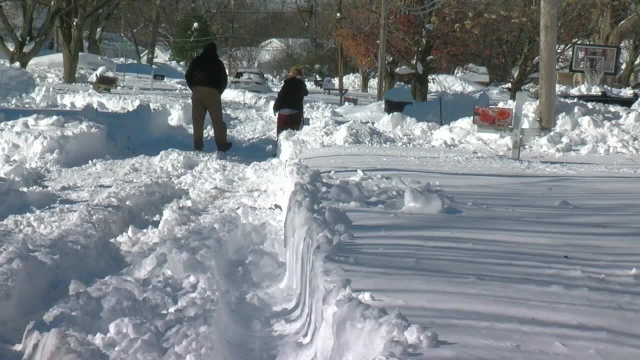 Hamburg residents share their snowstorm stories as cleanup begins