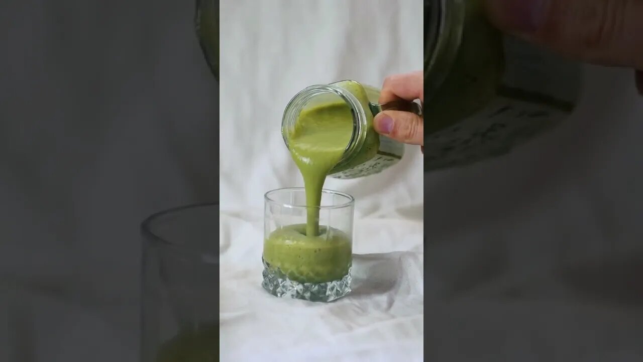 Green Smoothie Creamy Avocado Banana | Avocado Banana Smoothie | Avocado Banana GREEN ENERGY