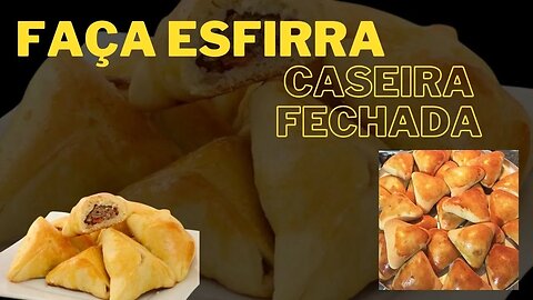 ESFIRRA FECHADA DE CARNE APRENDA A FAZER E GANHE DINHEIRO NA DESCRIÇÃO OPÇÃO VEGETARIANA VEGANA