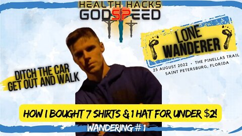 How I Bought 7 Shirts and 1 Hat for Under $2!