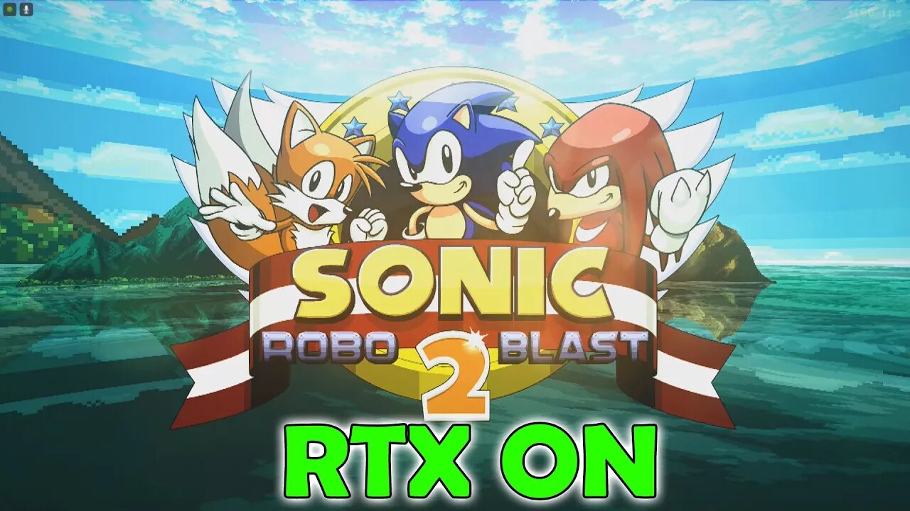 Sonic Robo Blast 2 COM RAY TRACING LINDO