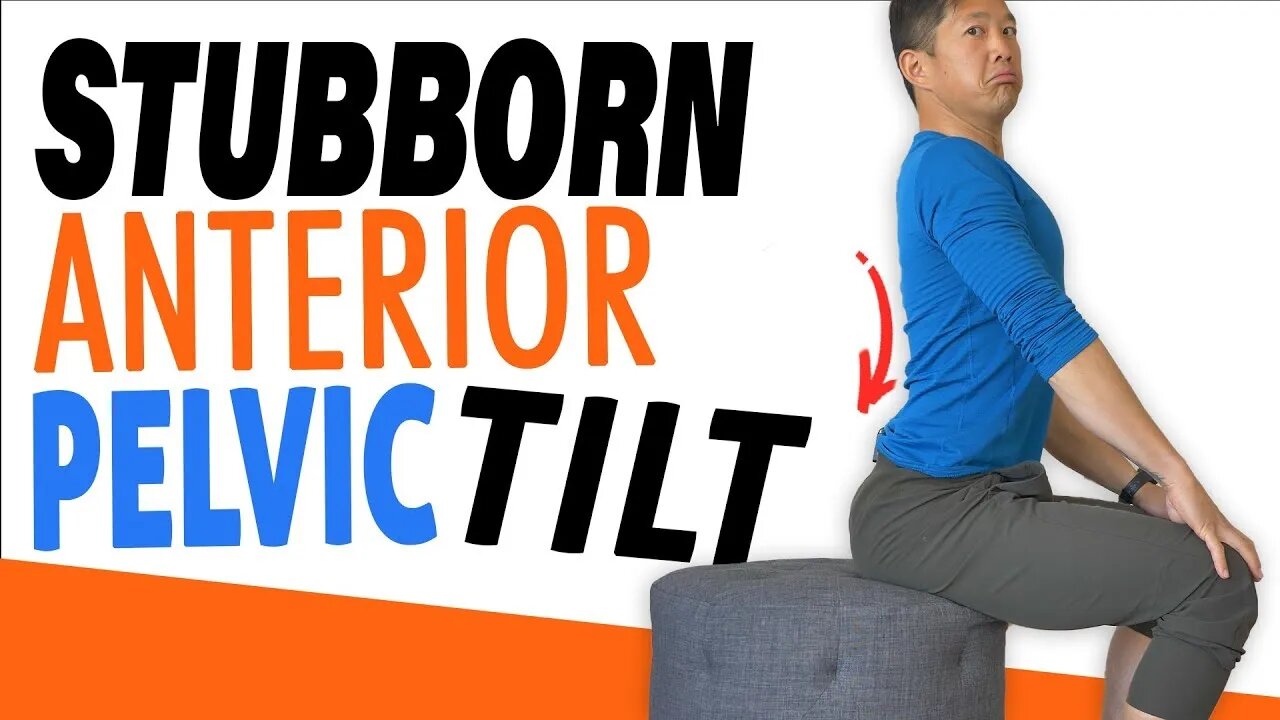 How to Fix Anterior Pelvic Tilt - Simple drill for APT + What causes anterior tilt in modern life?