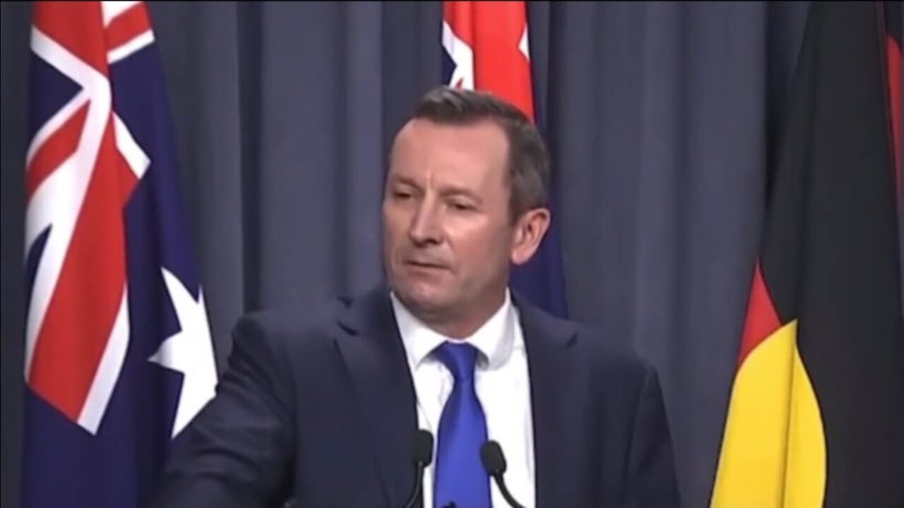 "Western Australia is an Experiment!" - Premier Mark McGowan