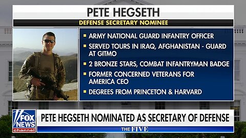 Judge Jeanine calls Pete Hegseth a 'phenomenal' SecDef pick