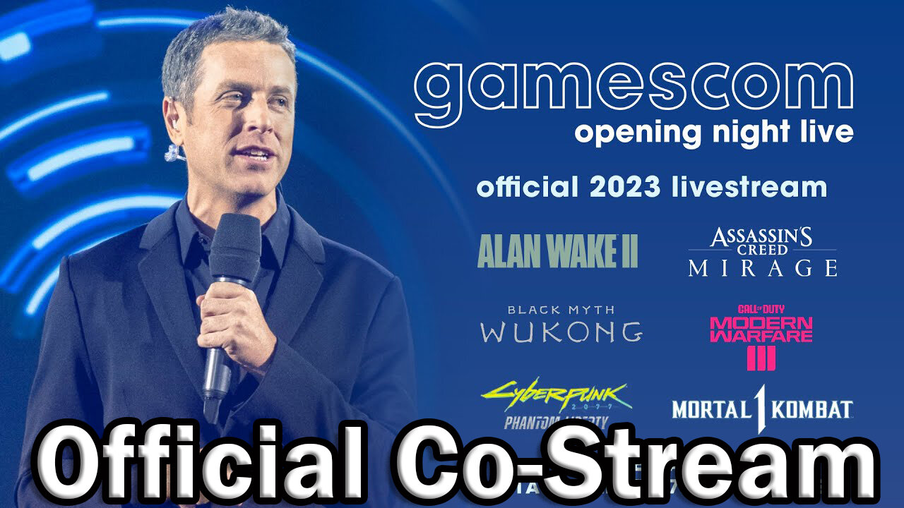 Official Co-Stream of GAMESCOM ONL at 2 pm EDT Hosted by Geoff Keighly