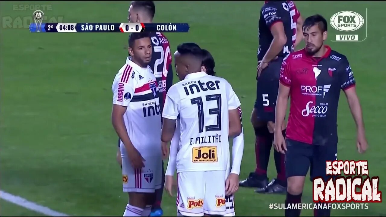 Melhores lances do jogo SÃO PAULO 0 x 1 COLÓN ARG Jogo realizado em 02 08 2018 Sul Americana