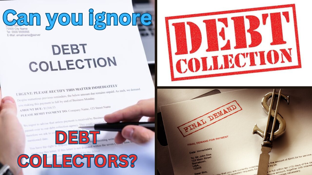 Can you ignore debt collectors?