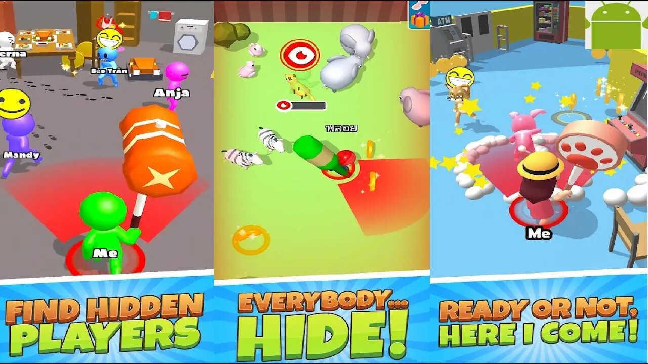 Found you !! - Hide and Seek - for Android