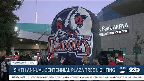 Centennial Plaza Tree Lighting celebrated for the 6th year