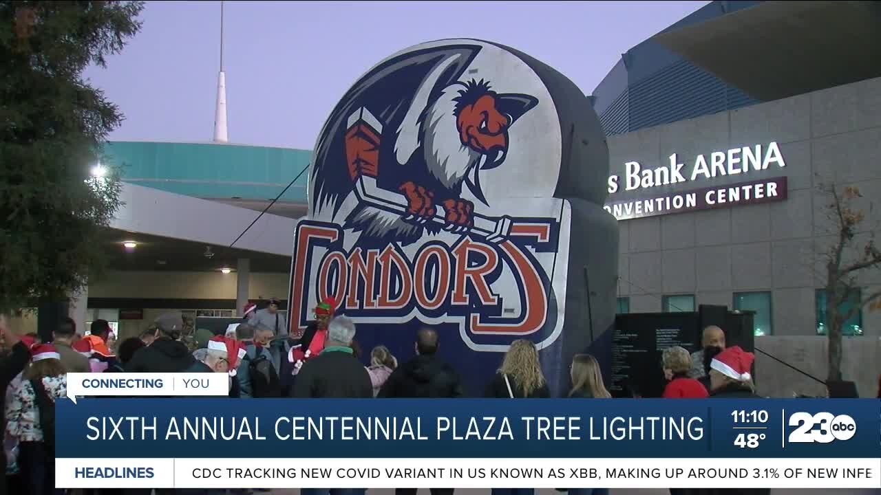 Centennial Plaza Tree Lighting celebrated for the 6th year