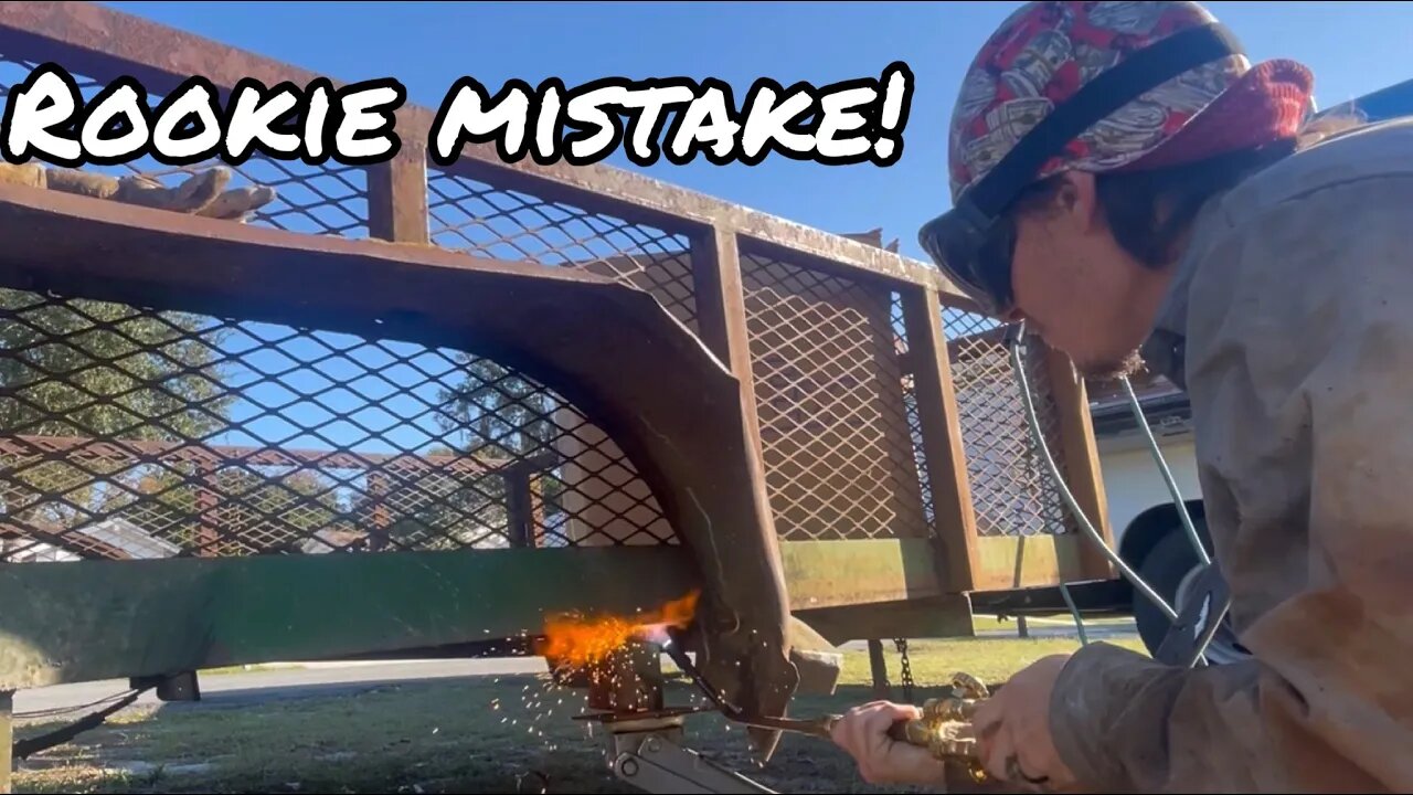 Easy Welding Job Made HARD! | Stupid Mistakes