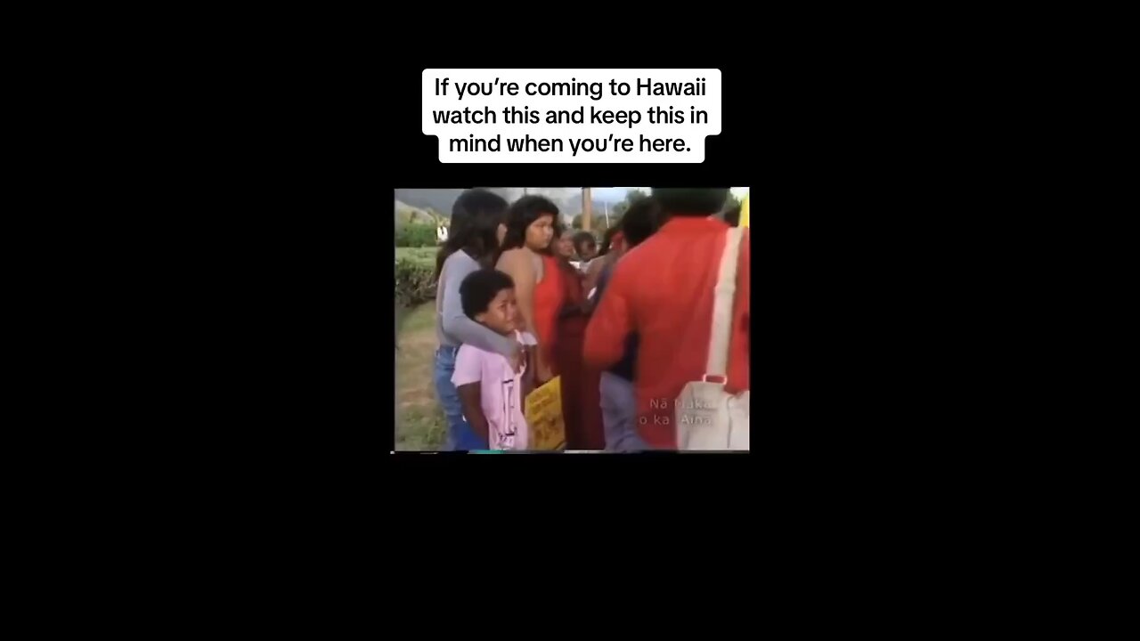 Hawaii residents showing what's really happening!