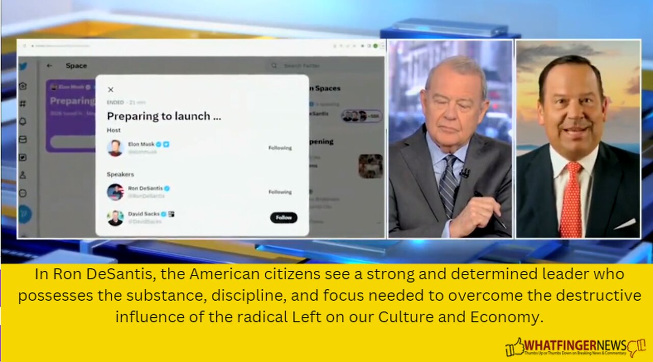 In Ron DeSantis, the American citizens see a strong and determined leader