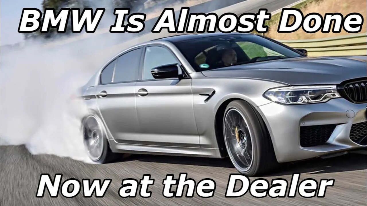 BMW Is Almost Done, The Comeback Is Going To Be Crazy