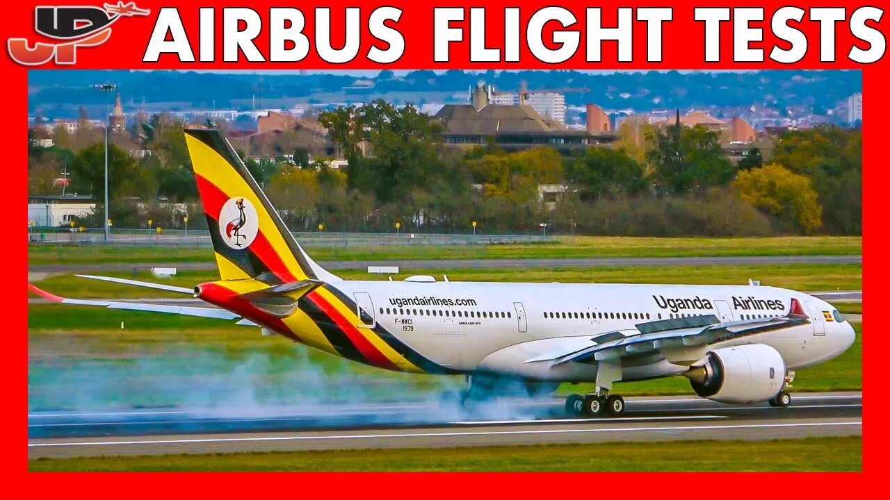 Flight Testing AIRBUS A320 A330 A350 A380 in Toulouse | Rejected Takeoff, Go-Around, Touch & Go etc