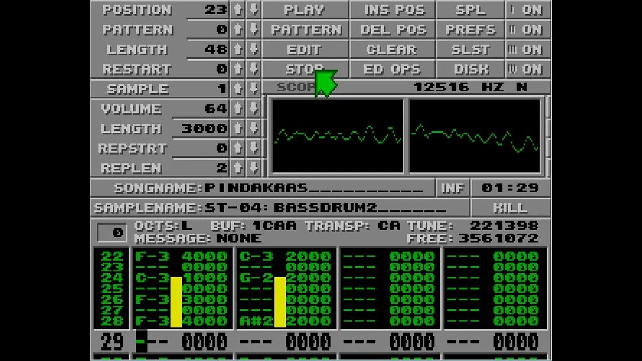 Atari ST Protracker Mods - Pindakaas