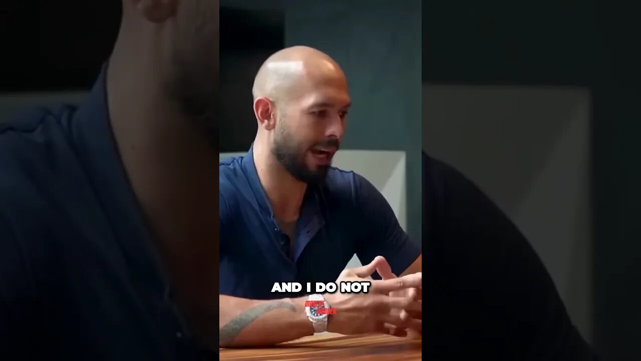 Andrew tate thinks everyone is programmed