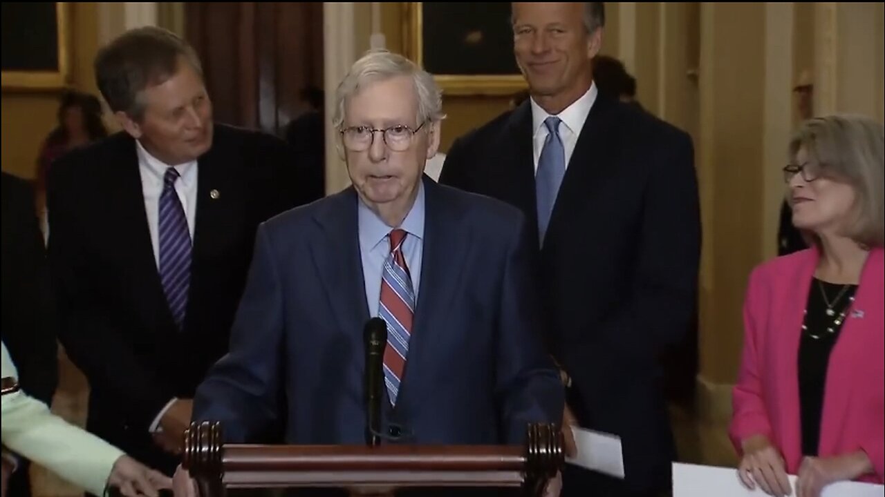 What’s wrong with Mitch? He looks terribly sick…