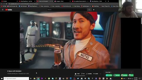 Premiere Live Reaction! | In Space With Markiplier (Run 1)