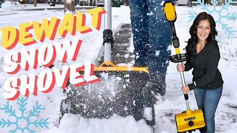 DeWalt 10” 20v Snow Shovel