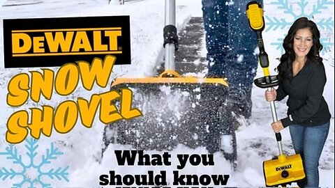 DeWalt 10” 20v Snow Shovel