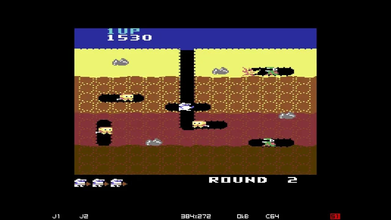 RetroArch 2022 Dig Dug