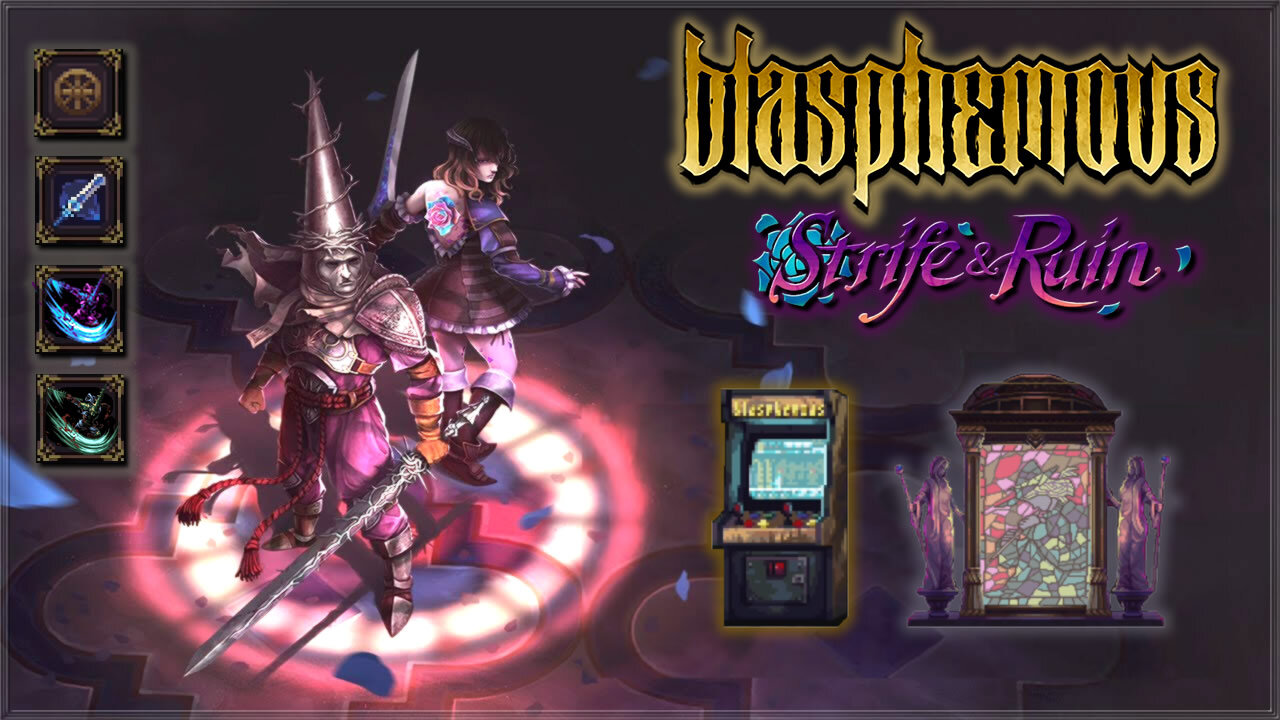 Blasphemous [NS] - Strife & Ruin / DLC / Guide 100% / Mirian's Quest / Boss Rush Mode