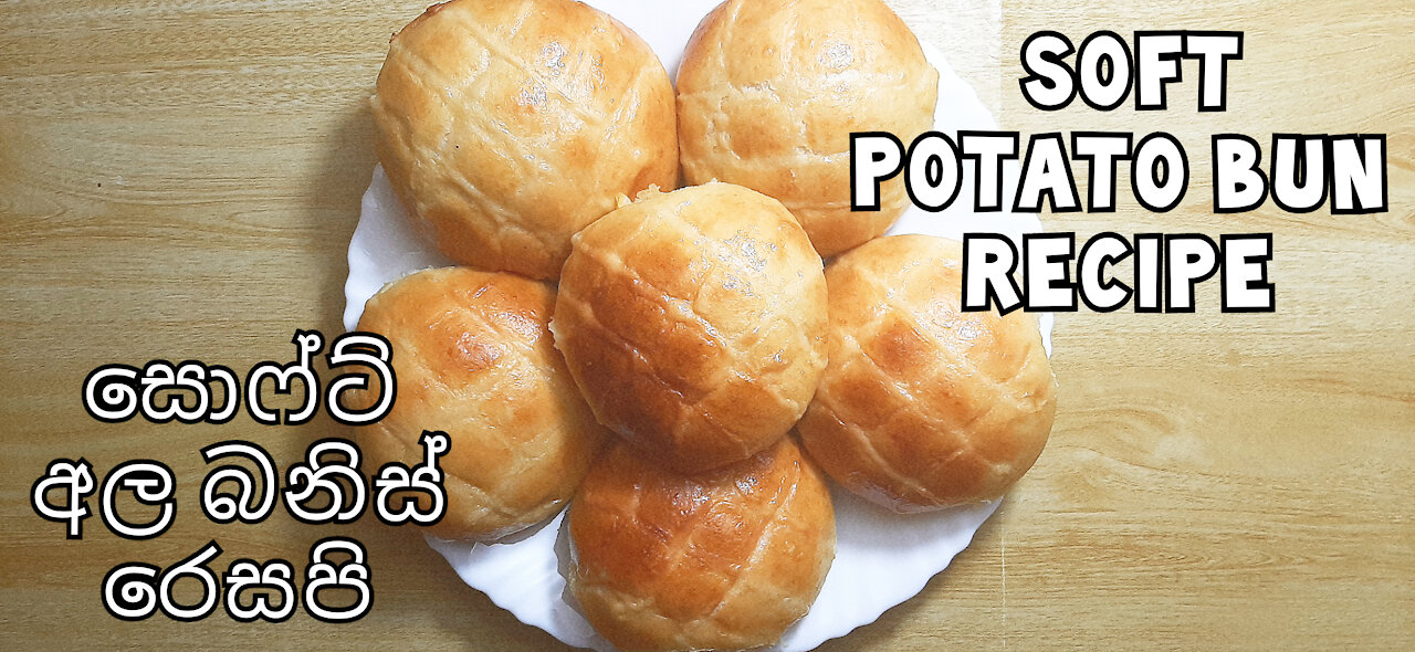 Soft potato bun recipe