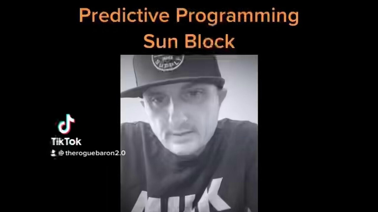 Predictive Programming - Sun Blocking