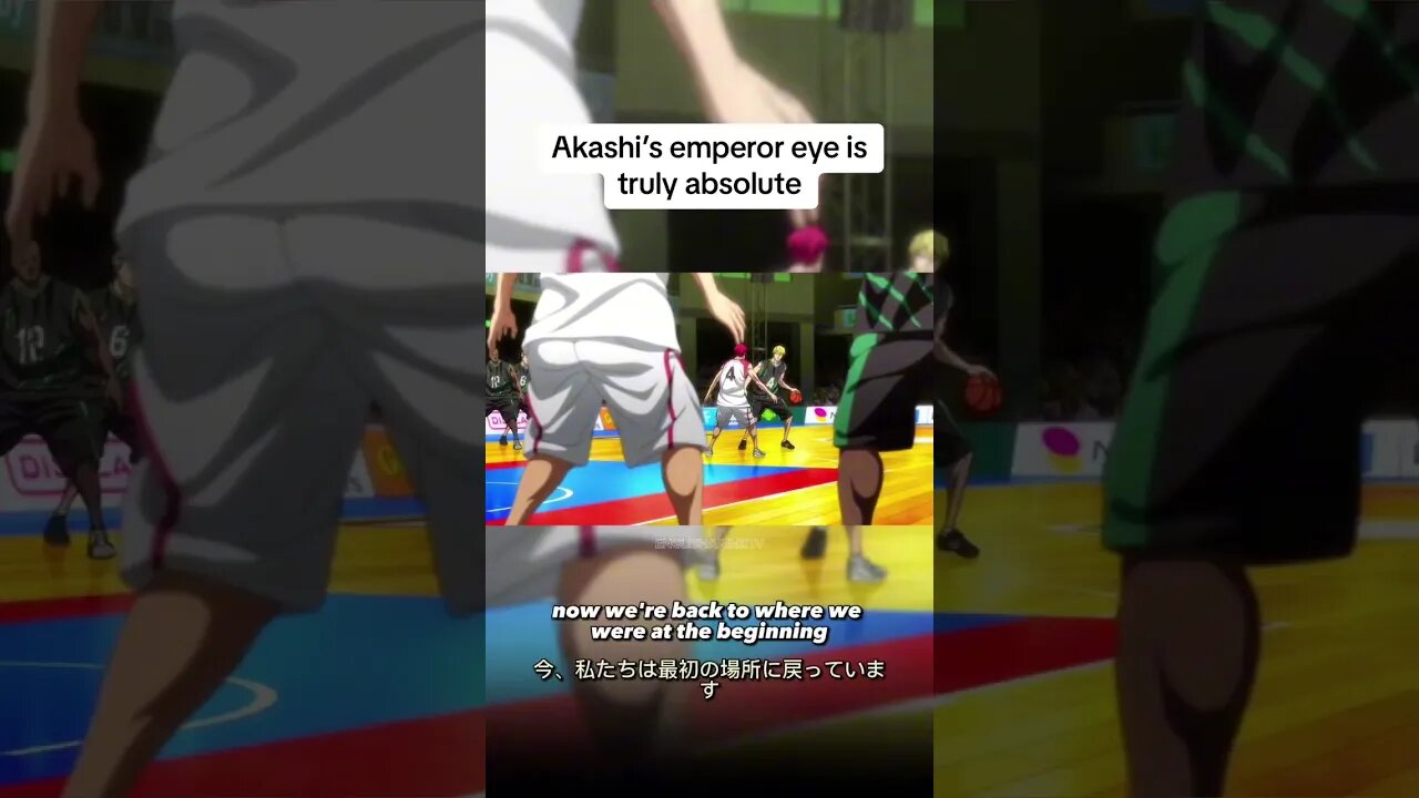 Akashi’s emperor eye is truly absolute 🥶 #anime #kurokonobasket #fyp