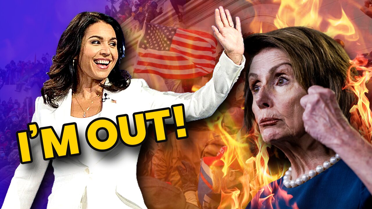 Tulsi Gabbard LEAVES Democrat Party as MASS EXODUS Panics Leftists!!!