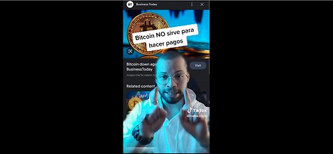Bitcoin no sirve para hacer pagos #shorts