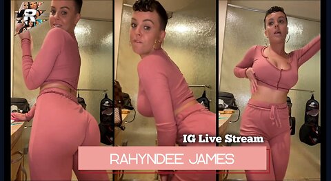 Rahyndee James Dancing in the bathroom