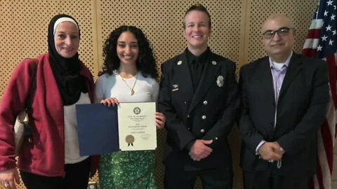 Dearborn teen honored for saving man's life by performing CPR