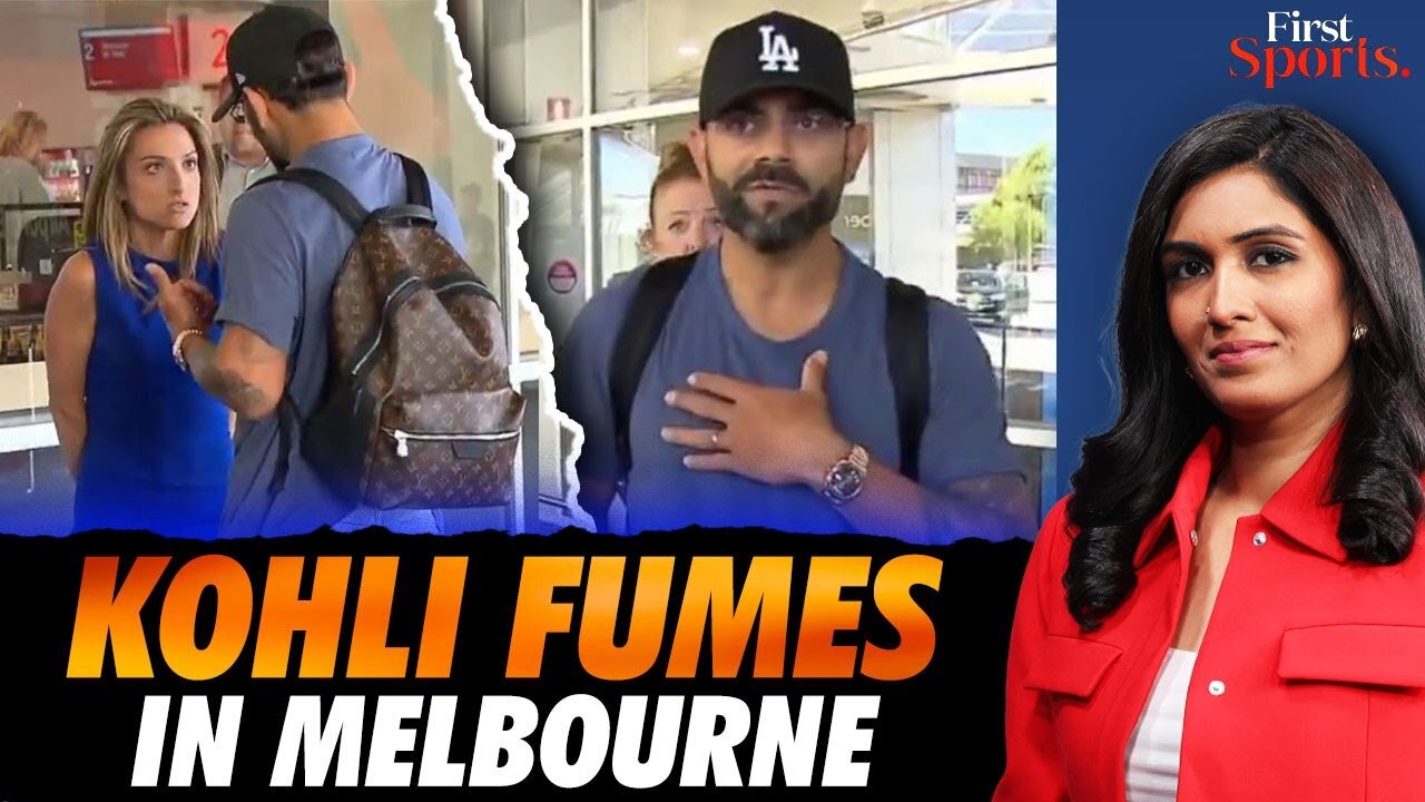 Ind V Aus: Kohli Gets Furious with Aussie Journalist in Melbourne | First Sports With Rupha Ramani