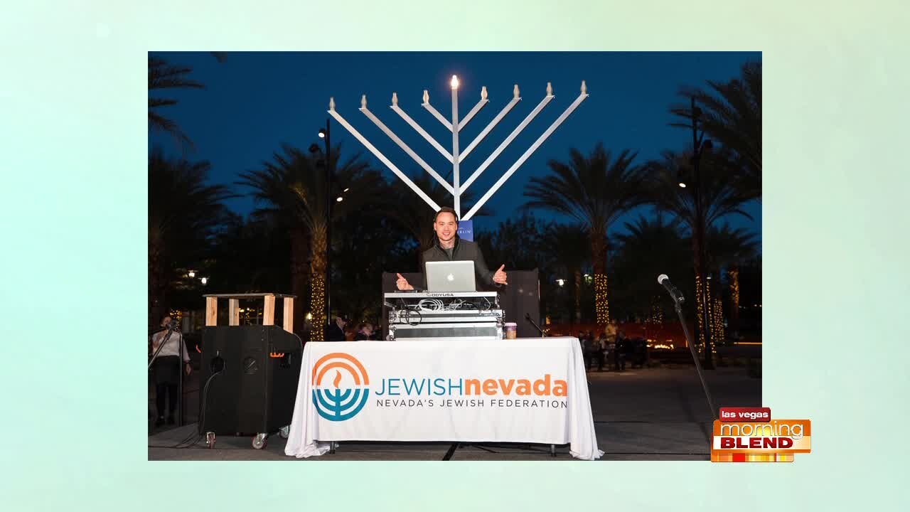 Menorah Lighting At Downtown Summerlin