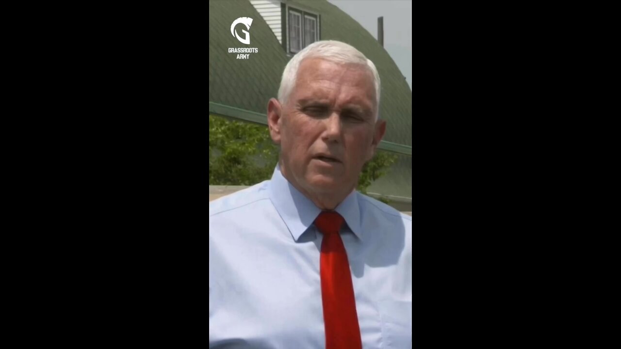 Mike Pence Reaction To President Trumps Indictment