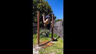 Back Lever Negative + Muscle Up Combo