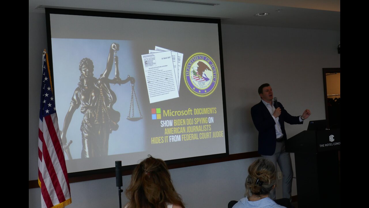 Video 1 - Journalist James O’Keefe of Project Veritas speaks in Concord,NH on Wed 4-20-2022