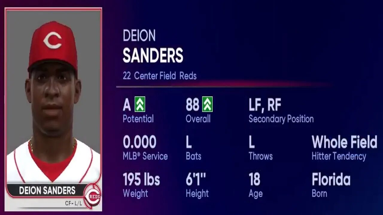 How To Create Deion Sanders MLB The Show 22