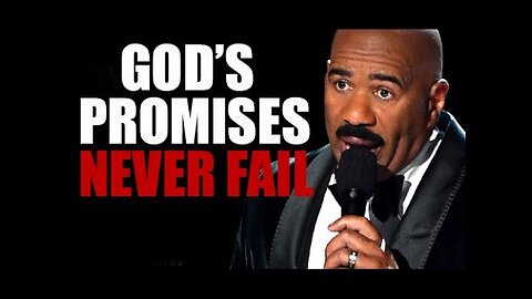 BELIEVE IN THE PROMISES OF GOD - Motivational Speech | Steve Harvey