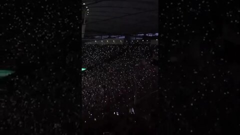 Torcida do Vasco cantando e dando show no Maracanã