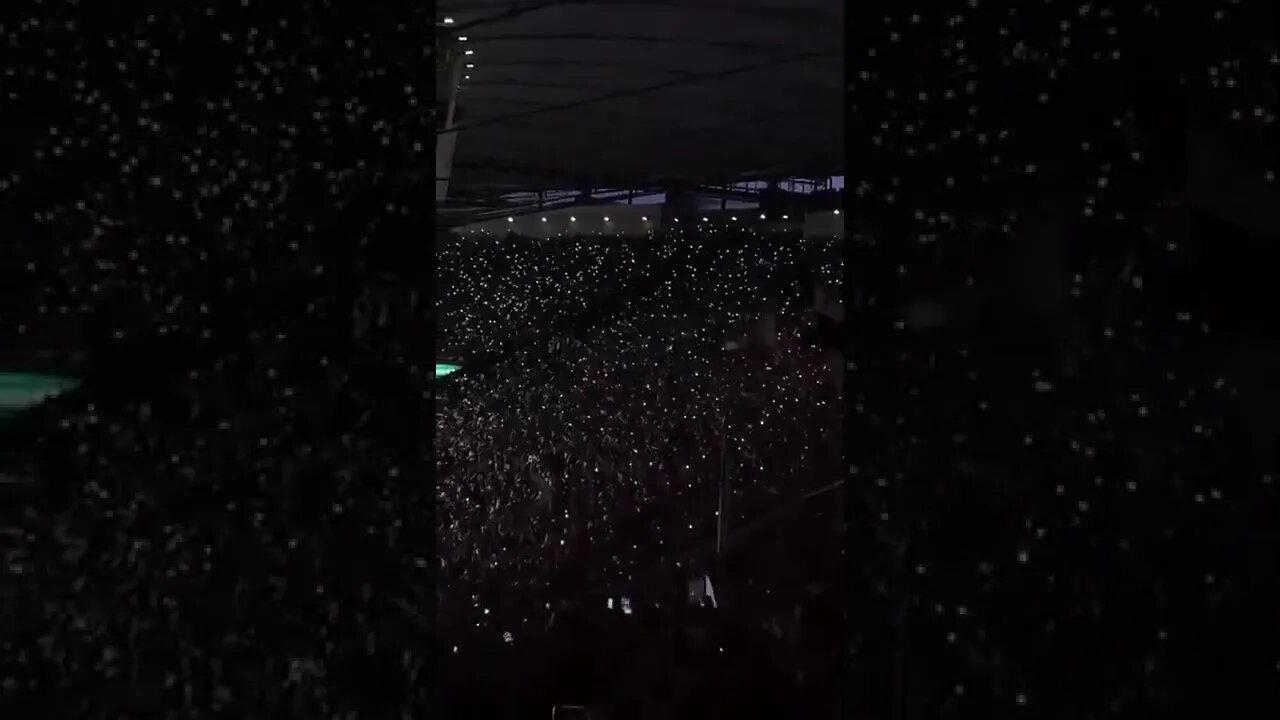 Torcida do Vasco cantando e dando show no Maracanã