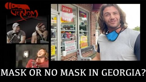 Mask or no mask in Georgia | Jordane and Sinndred's road show