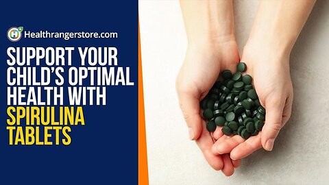 Support your child’s optimal health with Spirulina Tablets