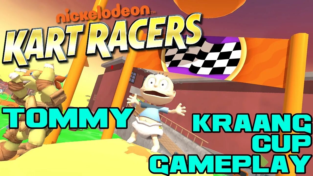 🥰💞🎮 Nickelodeon Kart Racers - Tommy - Kraang Cup - Nintendo Switch Gameplay 🎮💞🥰 😎Benjamillion